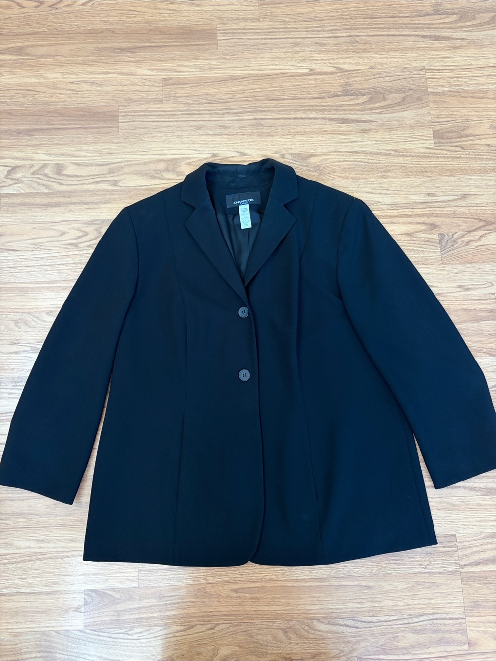 Jones New York Blazer Two-Button Women's Blazer Jacket Size 16WP